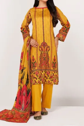 3 PIECE DIGITAL PRINT LAWN| DPC-302