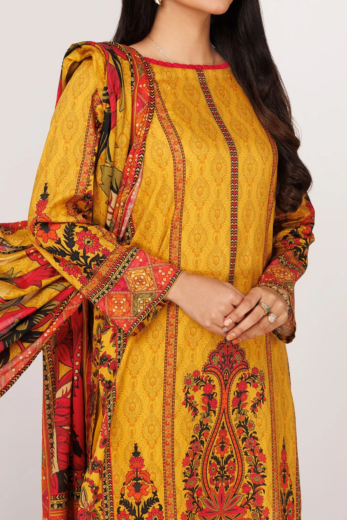 3 PIECE DIGITAL PRINT LAWN| DPC-302