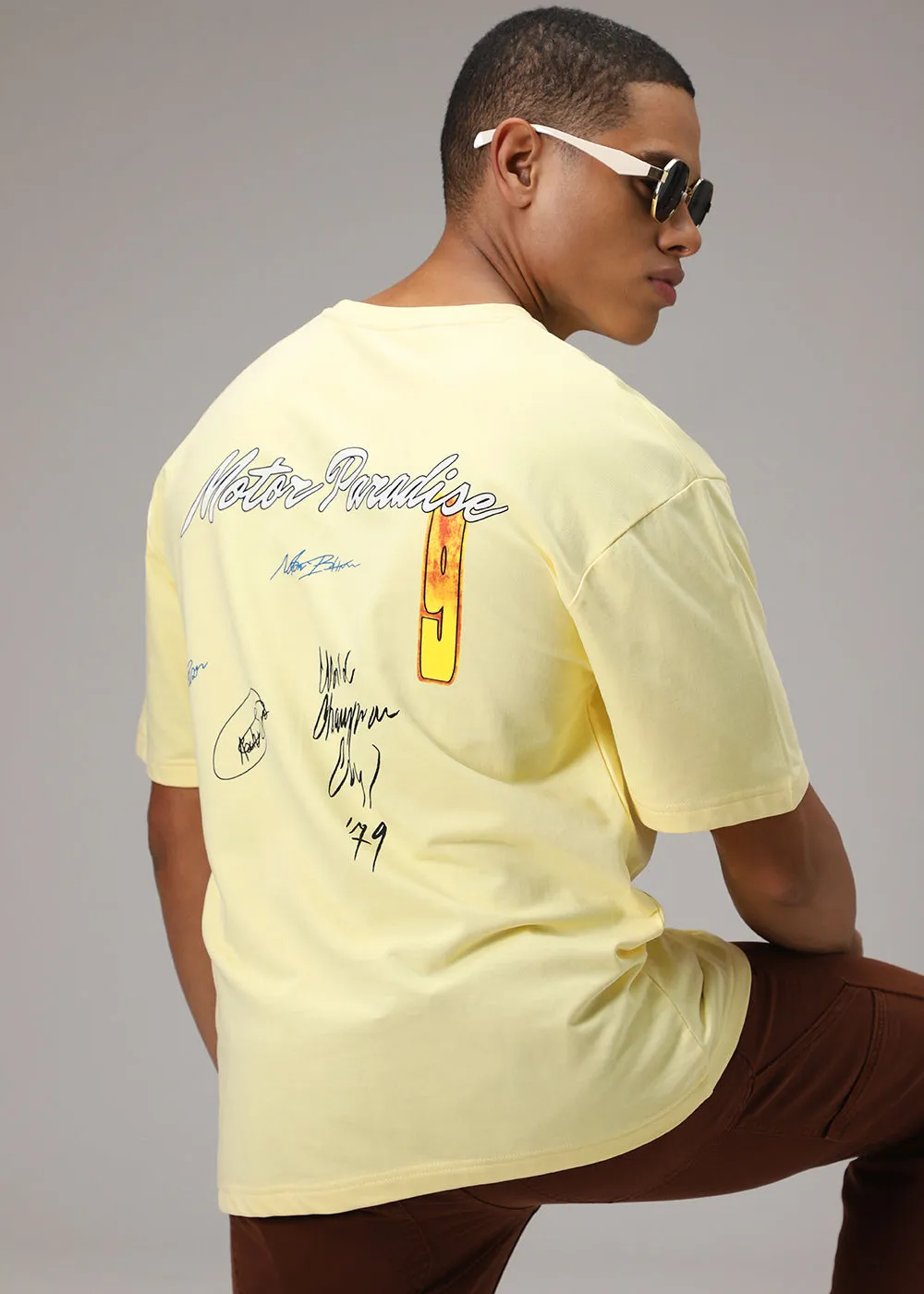 Amber Yellow Oversized T-Shirt