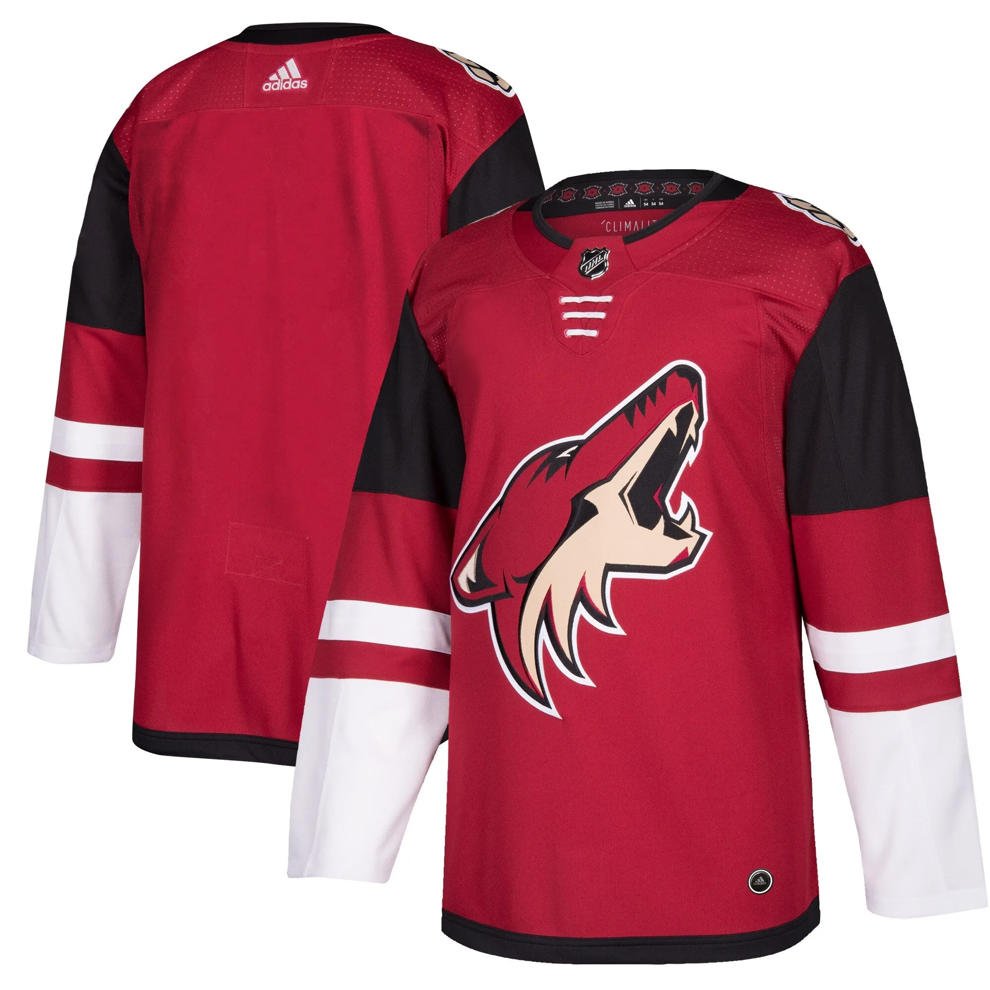 Arizona Coyotes adidas Home Authentic Blank Jersey - Maroon