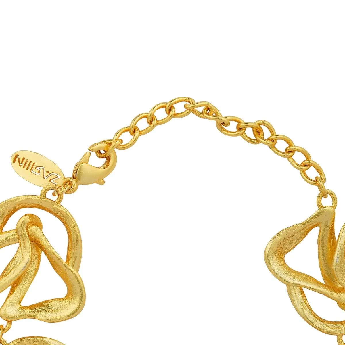 Back to Nature Goldtone Bracelet