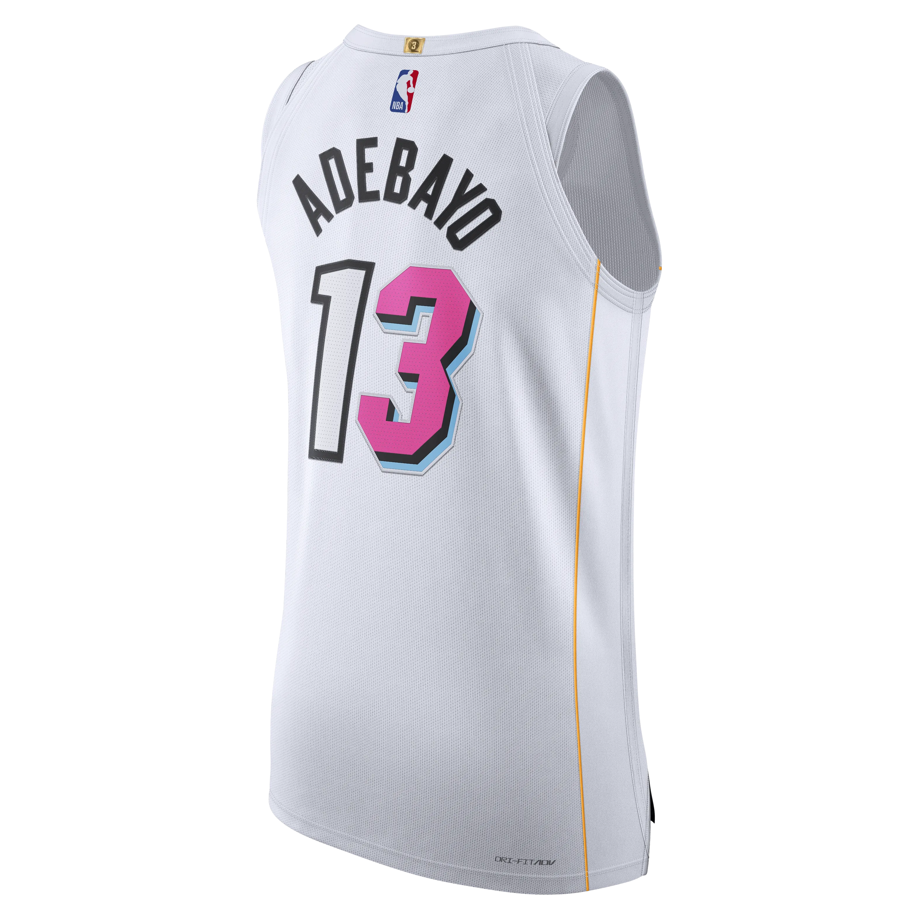 Bam Adebayo Nike Miami Mashup Vol. 2 Authentic Jersey