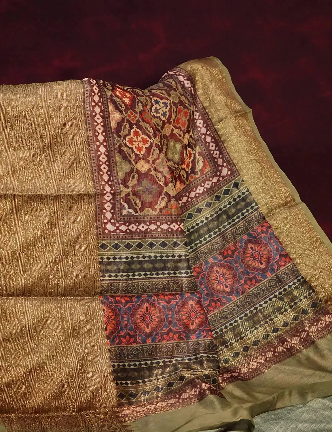 BANARAS CHANDERI SILK -BCS312