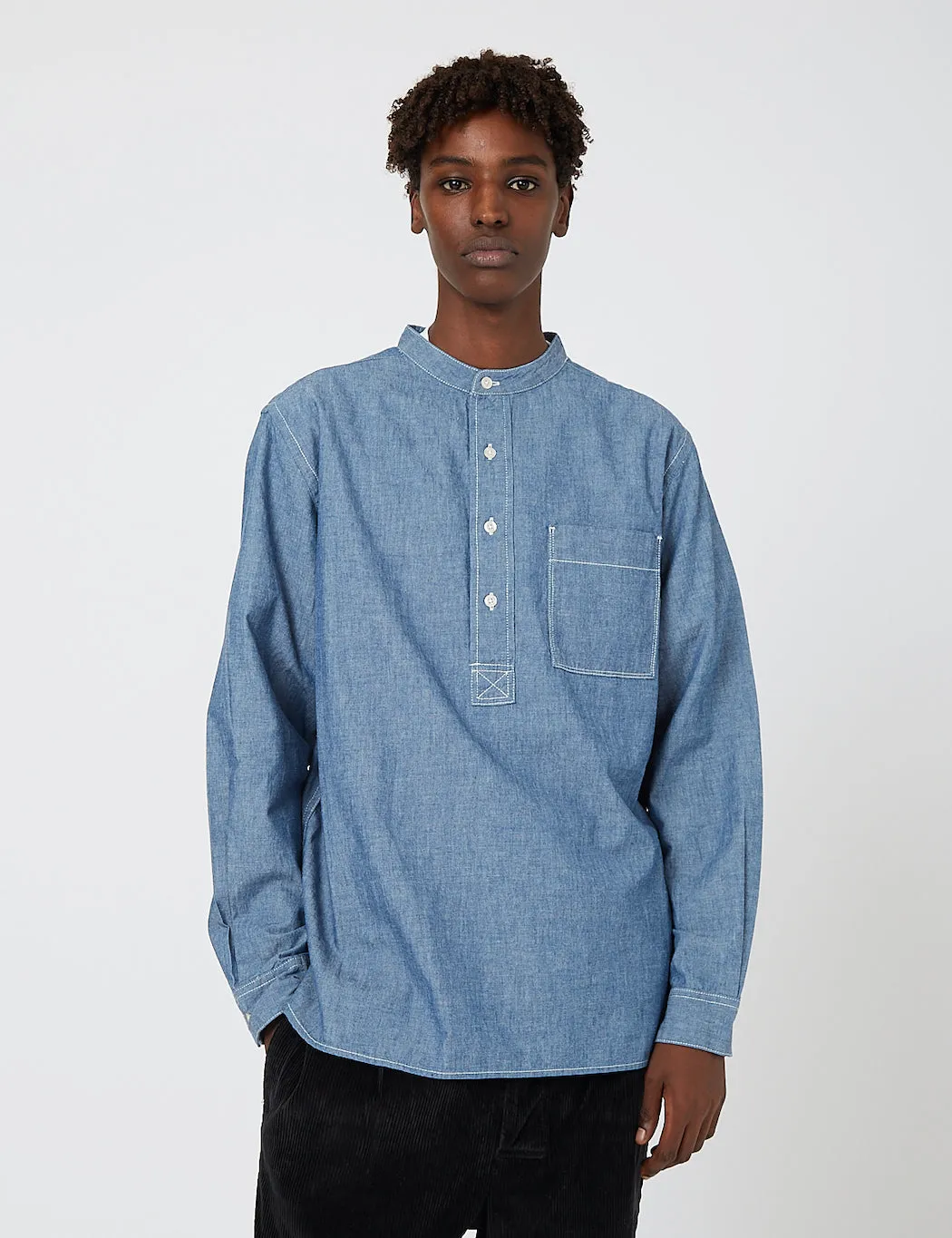 Barbour Redhouse Shirt - Chambray Blue