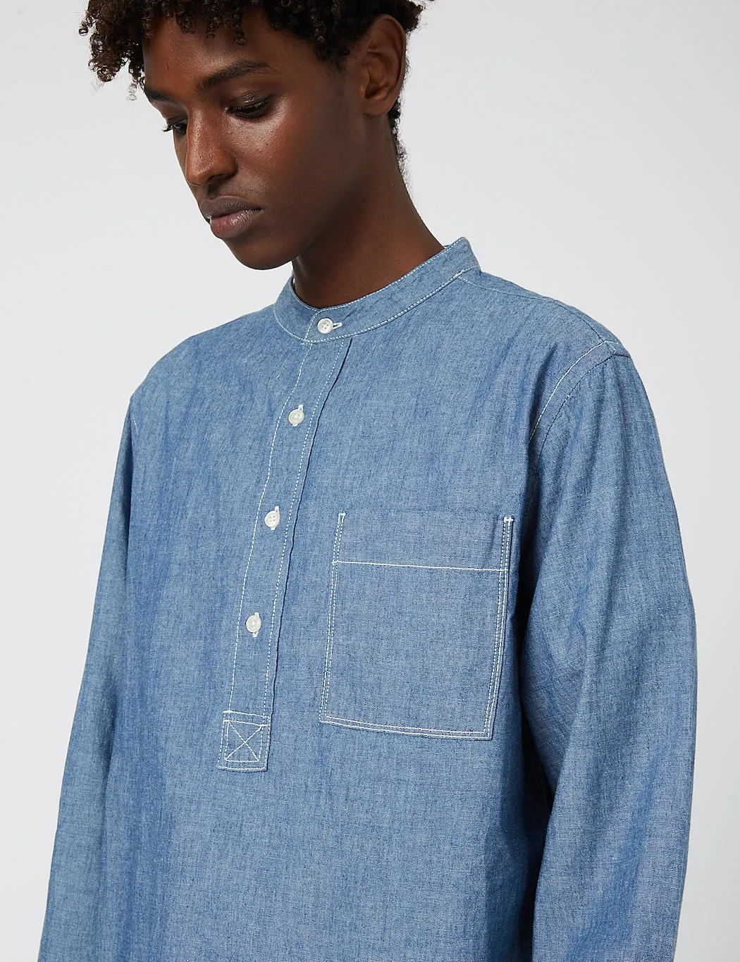 Barbour Redhouse Shirt - Chambray Blue