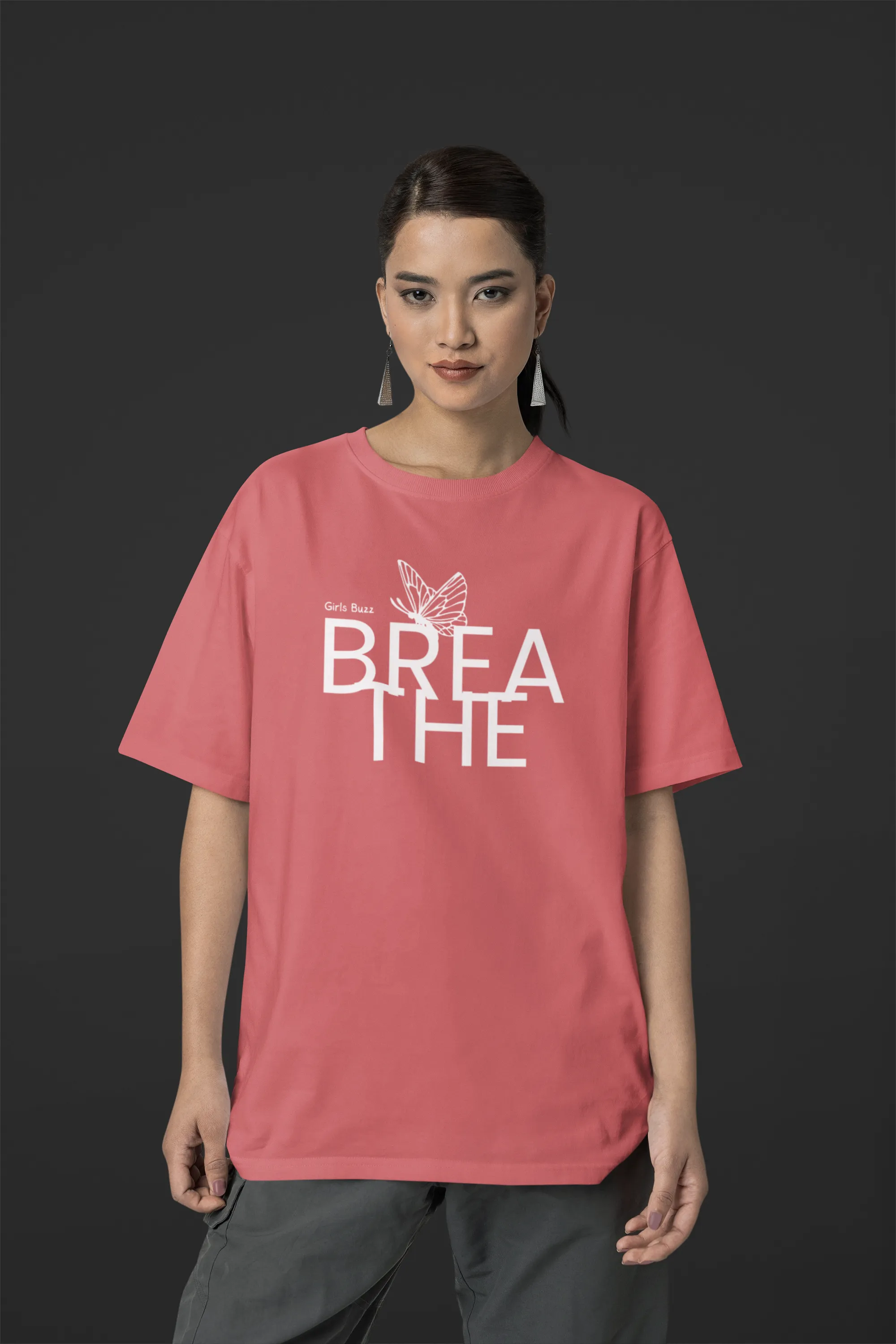 Breathe Yoga Oversized Tee