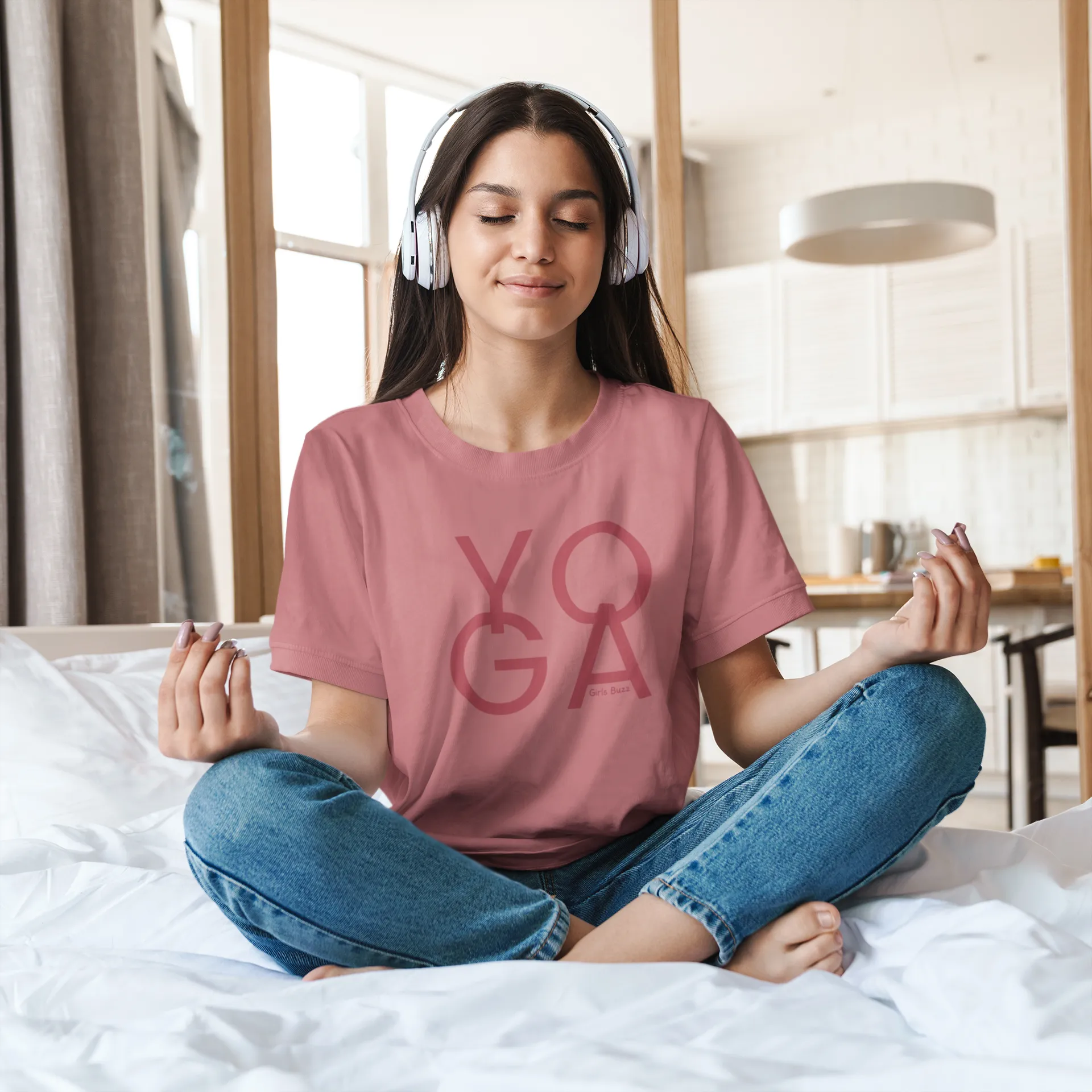 Breathe Yoga Oversized Tee