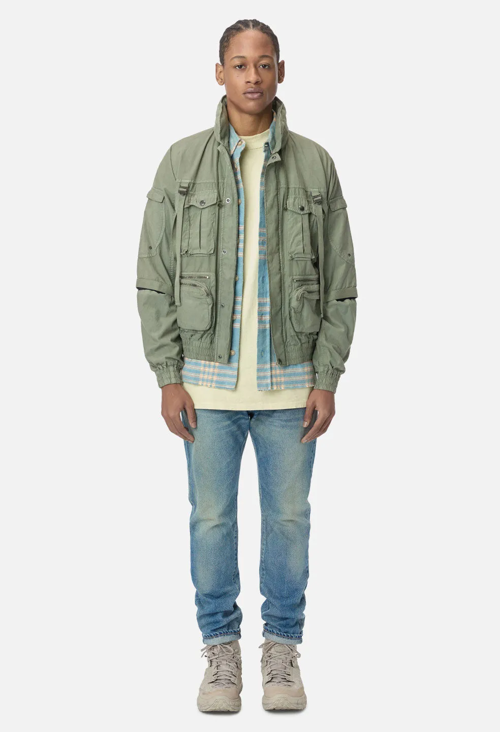 Canopy Parachute Jacket / Olive