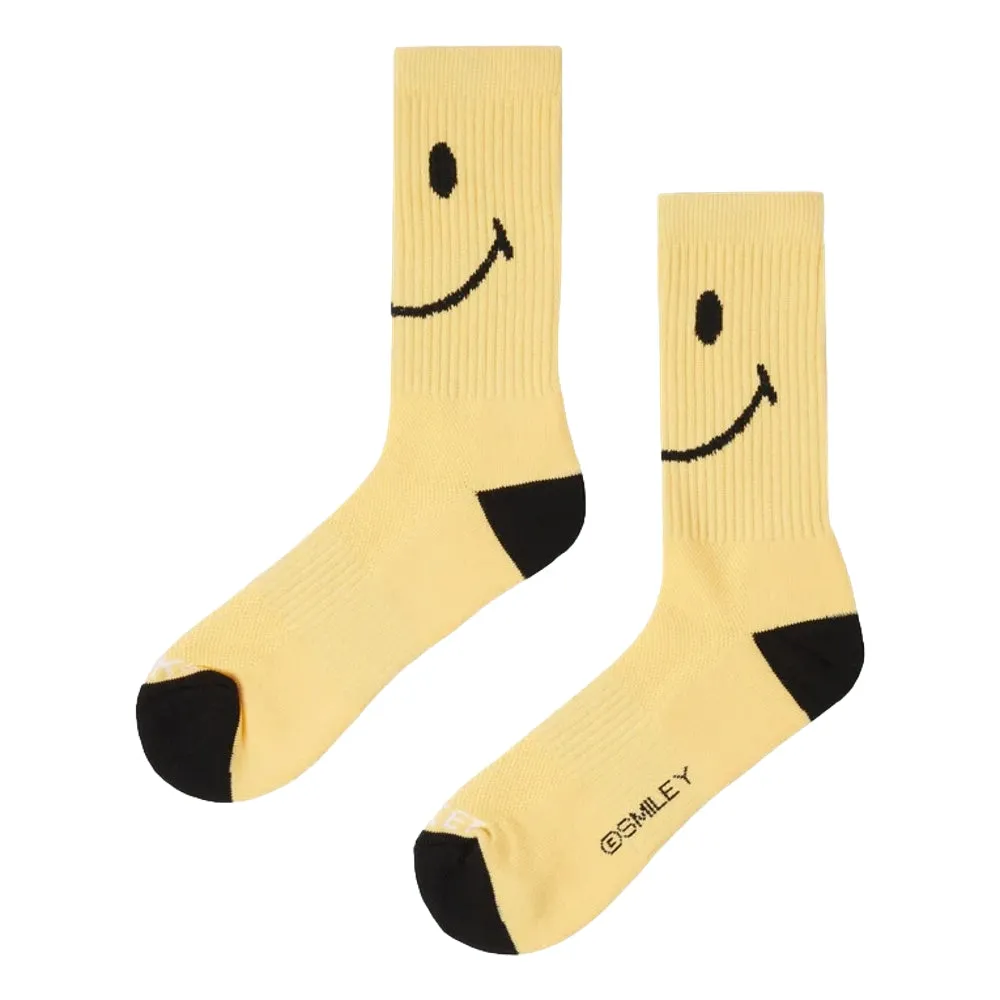 CHINA TOWN MARKET SMILEY OVERSIZED SOCKS-SUNSHINE