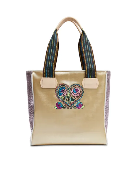 Classic Tote, Char by Consuela