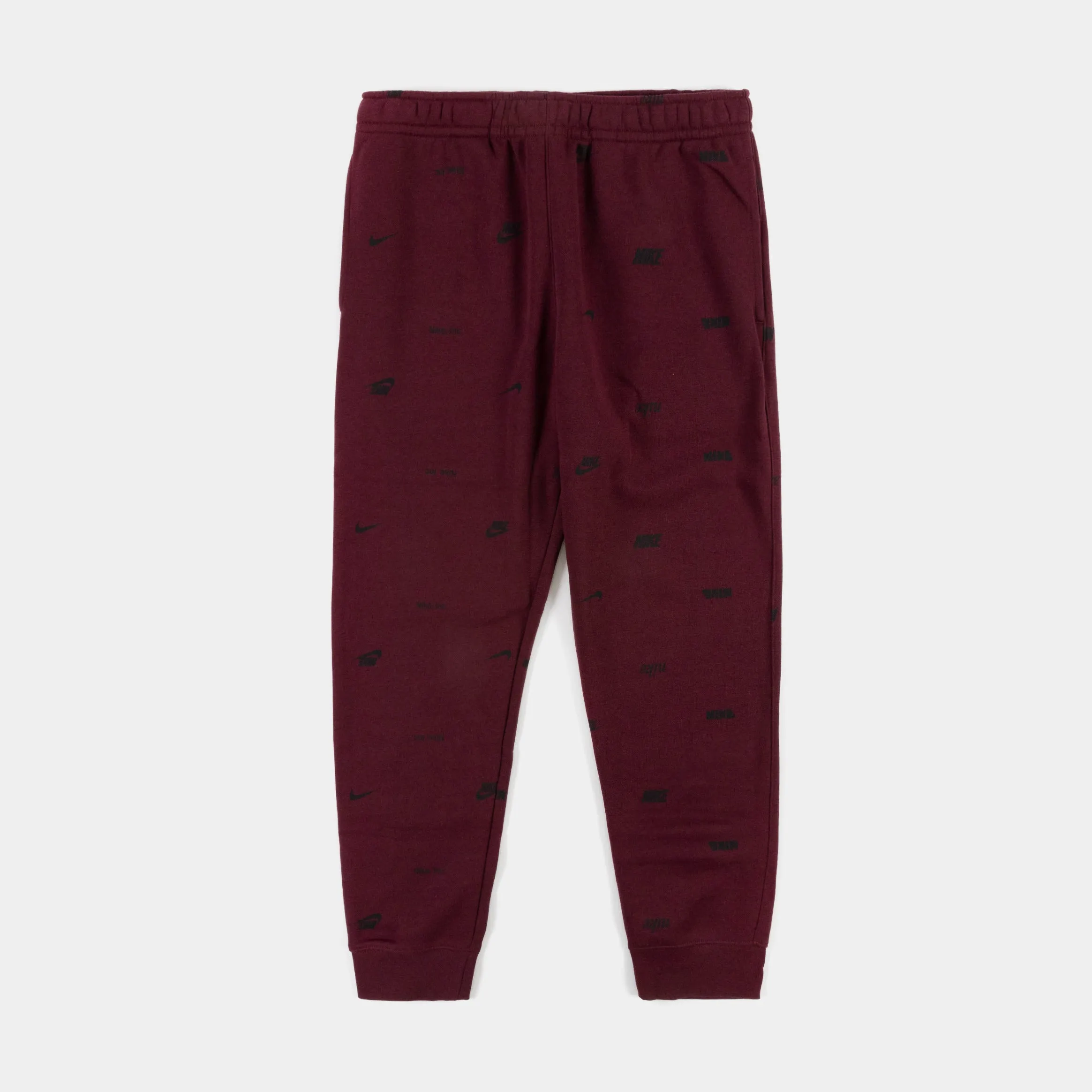 Club AOP Jogger Mens Pants (Maroon)