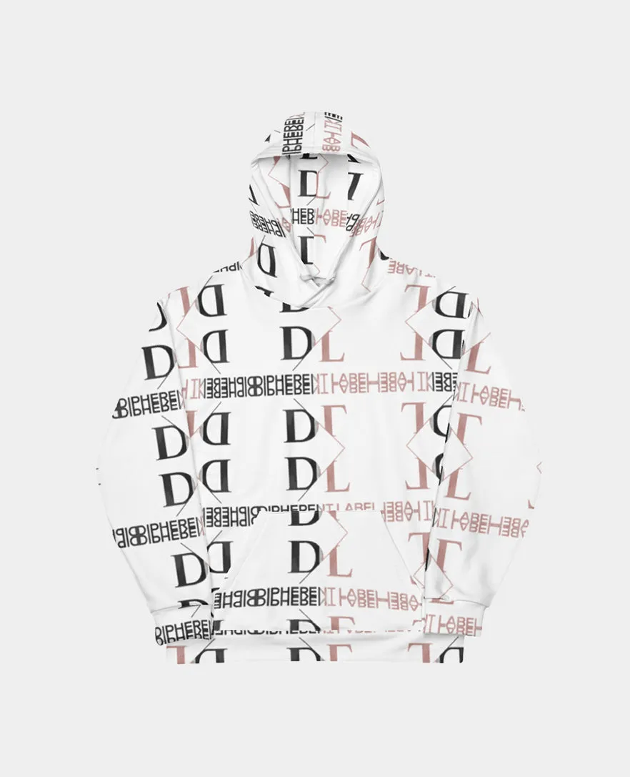 Dipherent Label Logo Brush Fleeced Hoodie