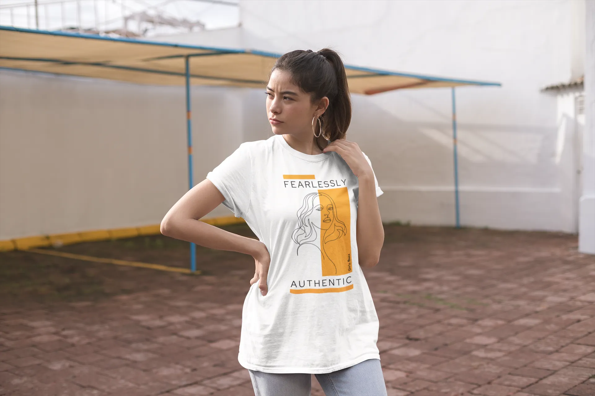 Fearlessly Authentic Oversized T-shirt