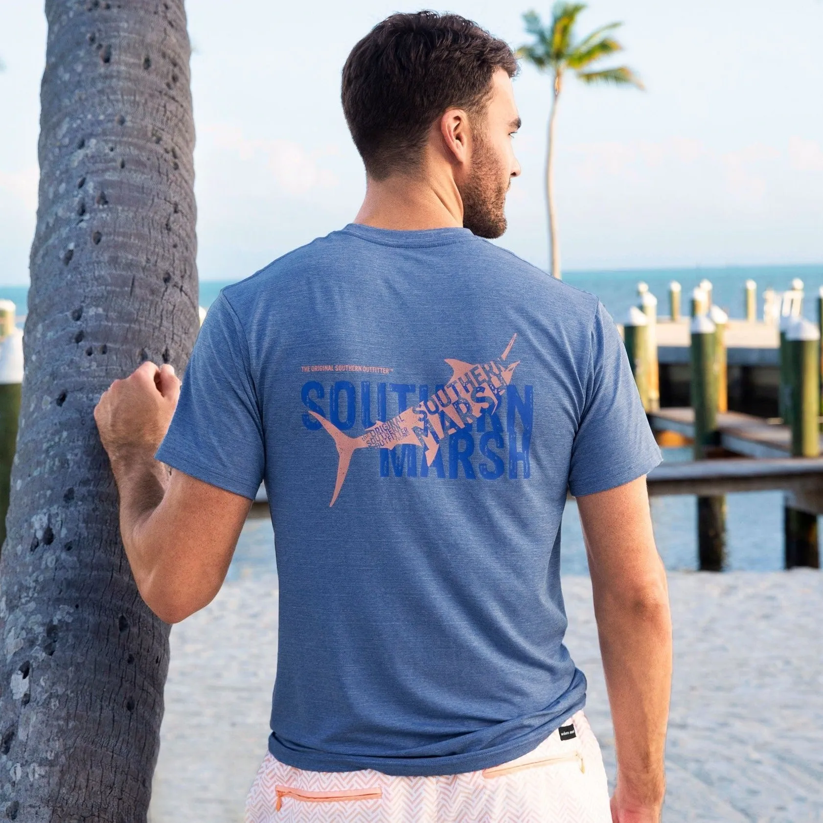 FieldTec™ Heathered Performance Tee - Outfitter