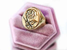 Flora and Fauna Cast Ring