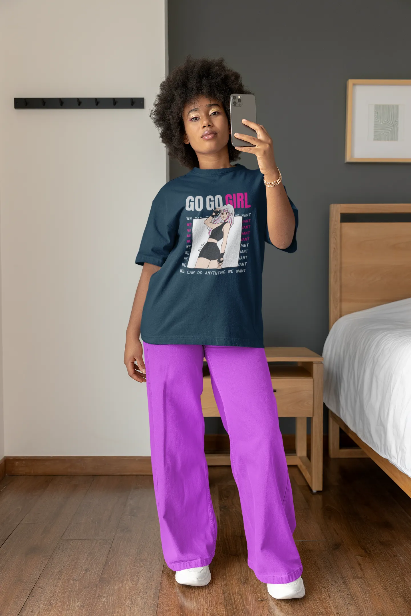 Go Girl Oversized Tee