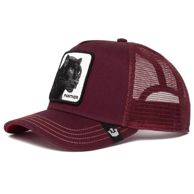 Goorin Bros The Panther Trucker Hat (Maroon)