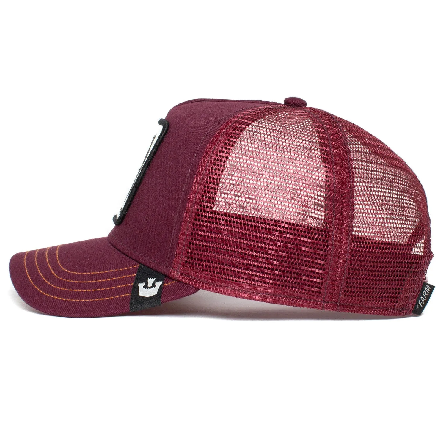 Goorin Bros The Panther Trucker Hat (Maroon)