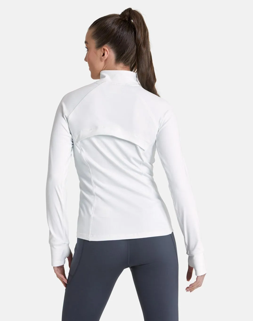 Gym Coffee Adaptive Zip (Womens) - Striker White