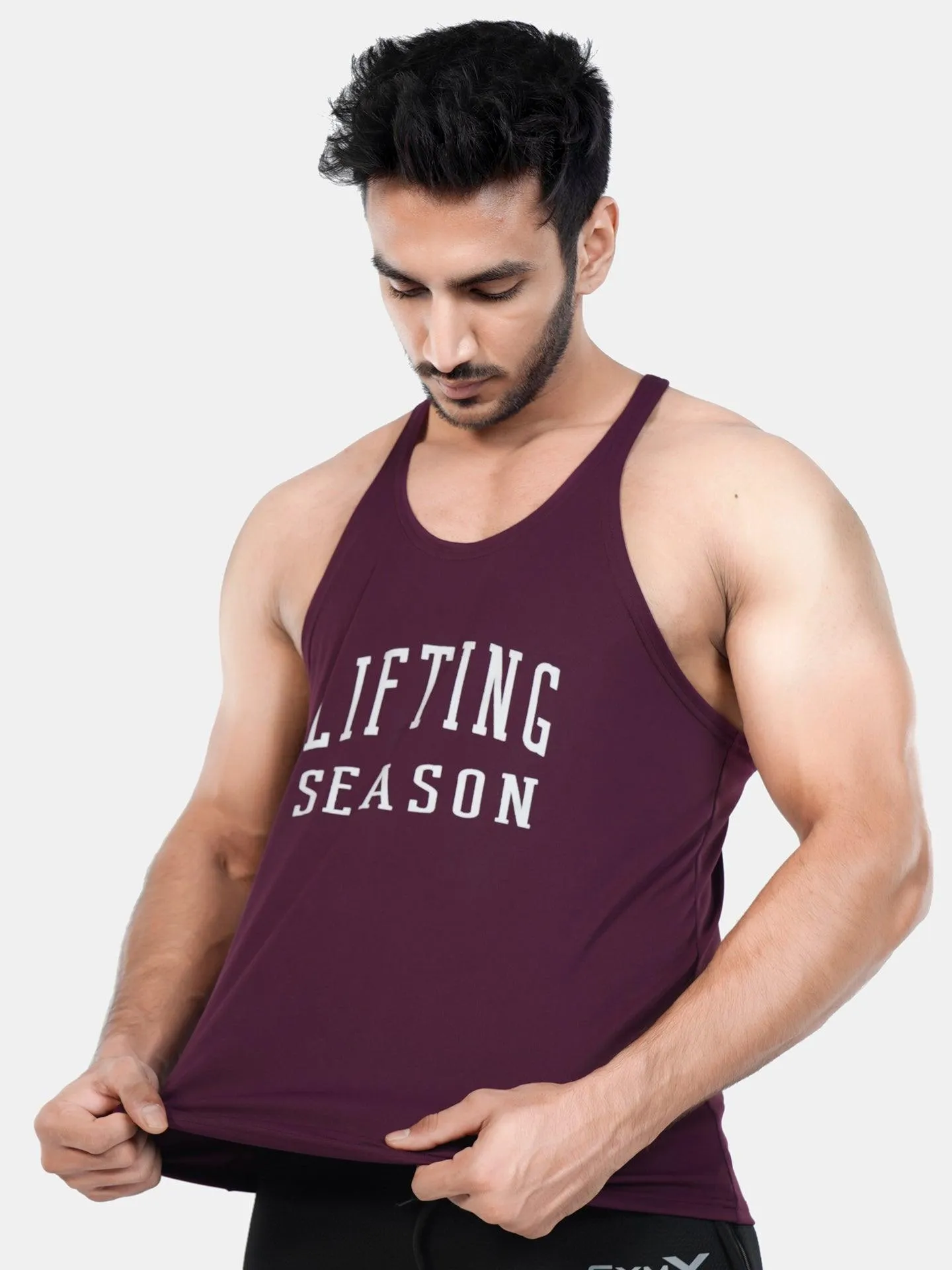 GymX Ultra Lite Maroon Stringer: Lifting Season - Sale