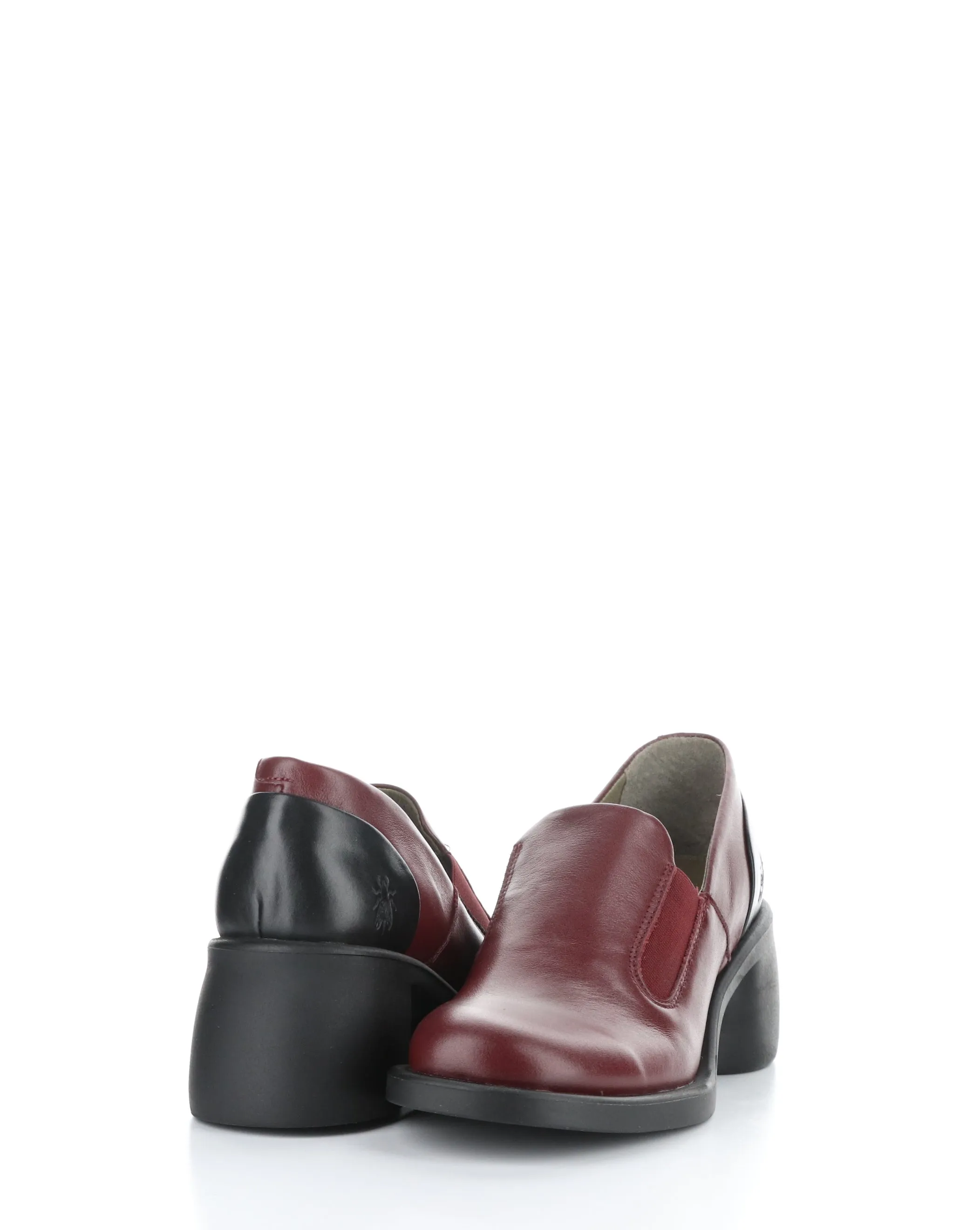 HUCH004FLY 003 WINE/BLACK Elasticated Shoes