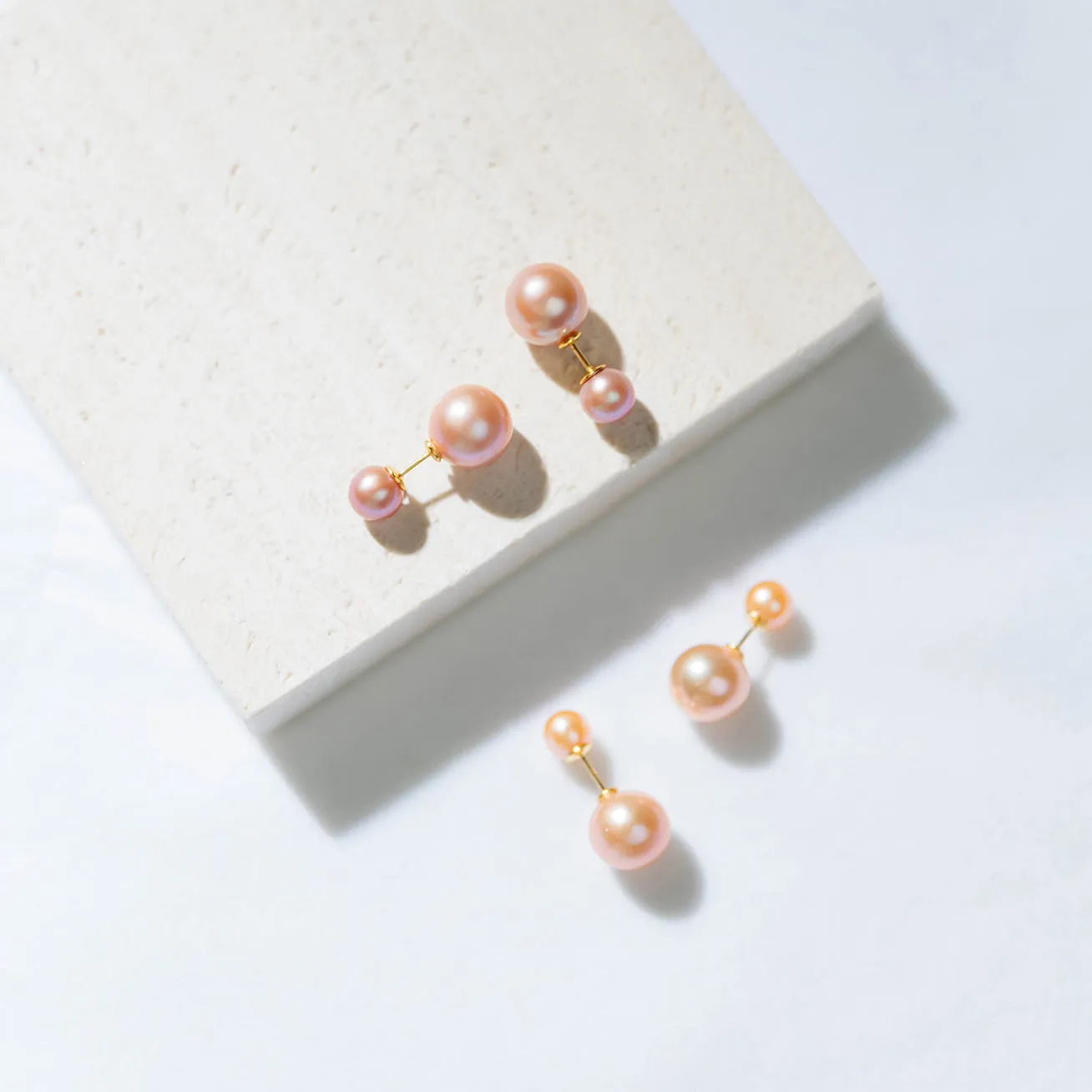 Interchangeable Freshwater Pearl Earrings WE00420 | Possibilities