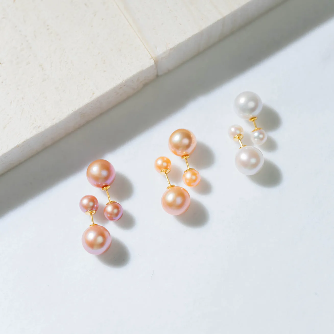 Interchangeable Freshwater Pearl Earrings WE00420 | Possibilities