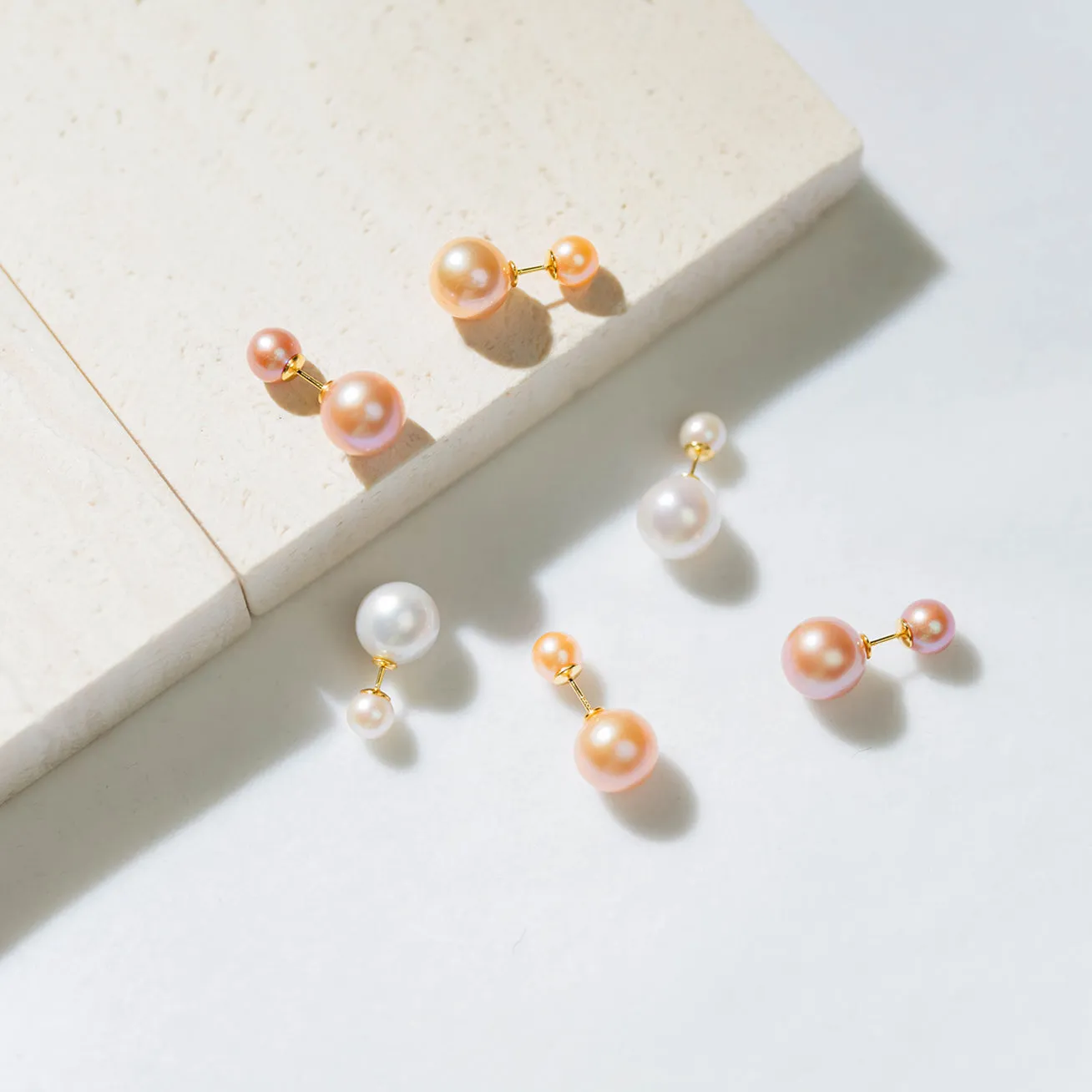 Interchangeable Freshwater Pearl Earrings WE00420 | Possibilities