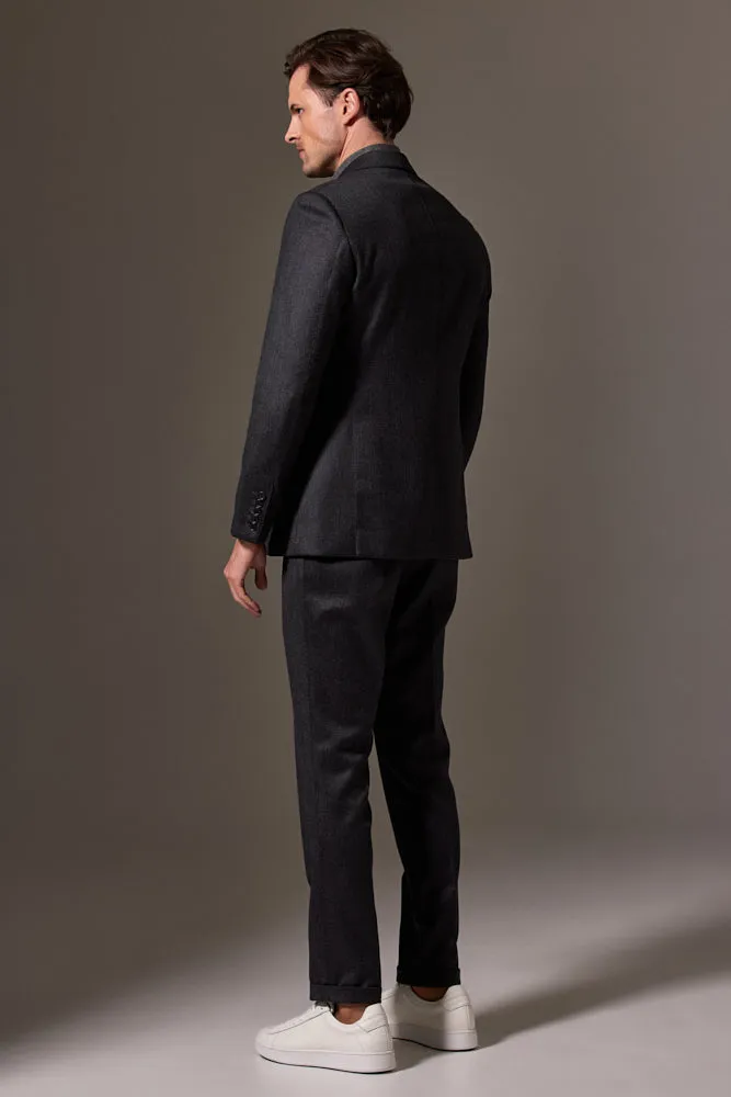 Jonah Suit - Dark Grey Twill