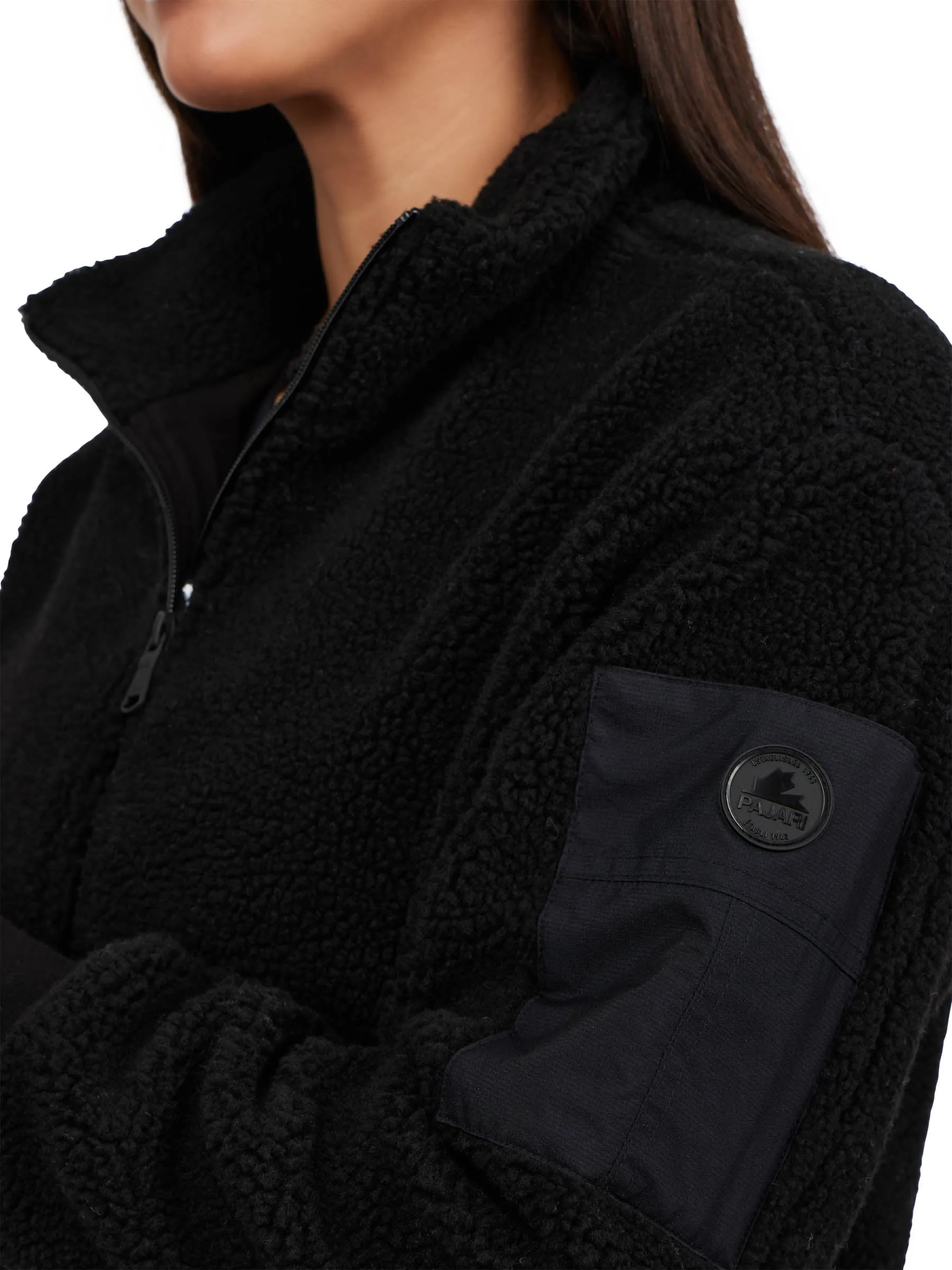 Kaminak Women's Half-Zip Sherpa Sweatshirt