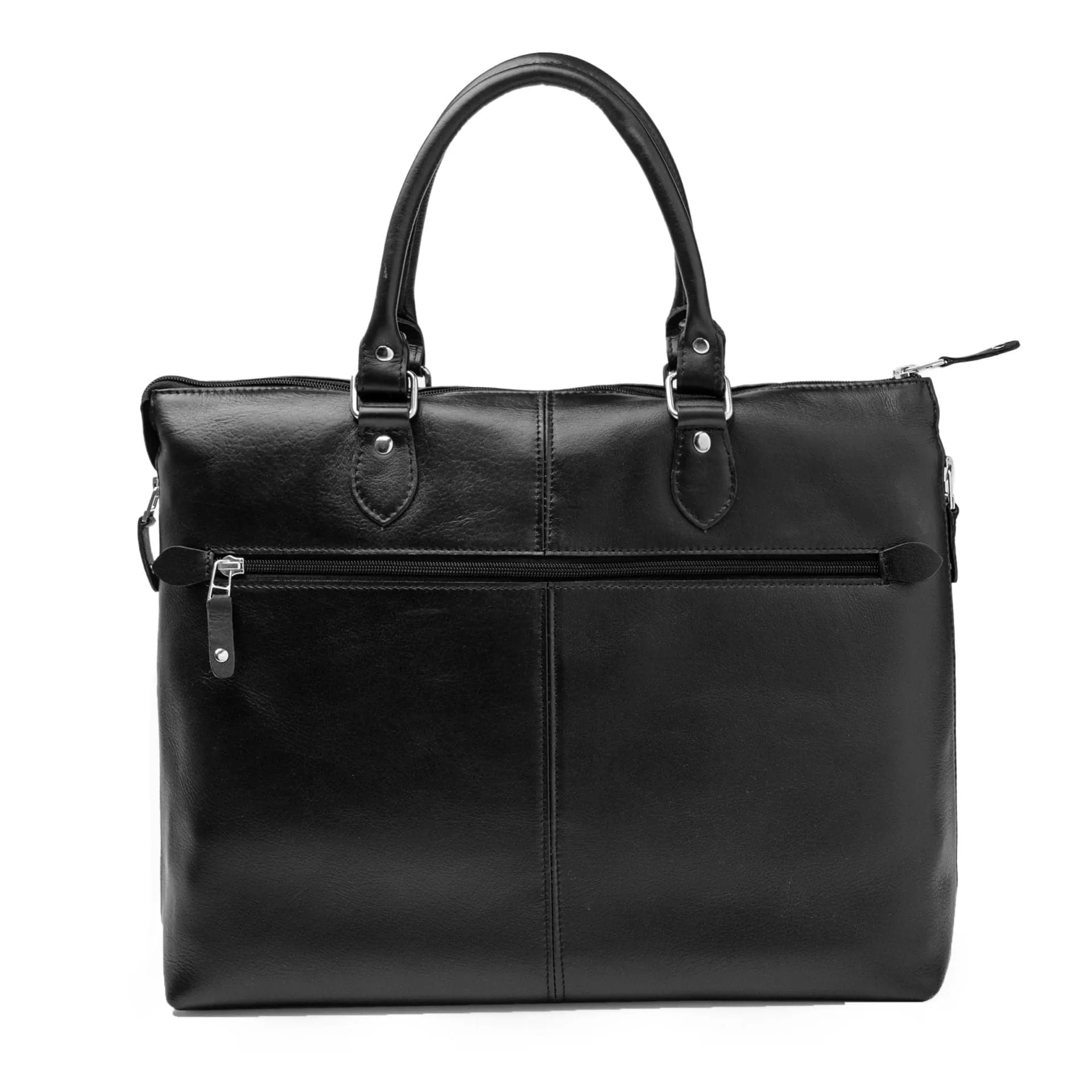 Leather Tech Tote