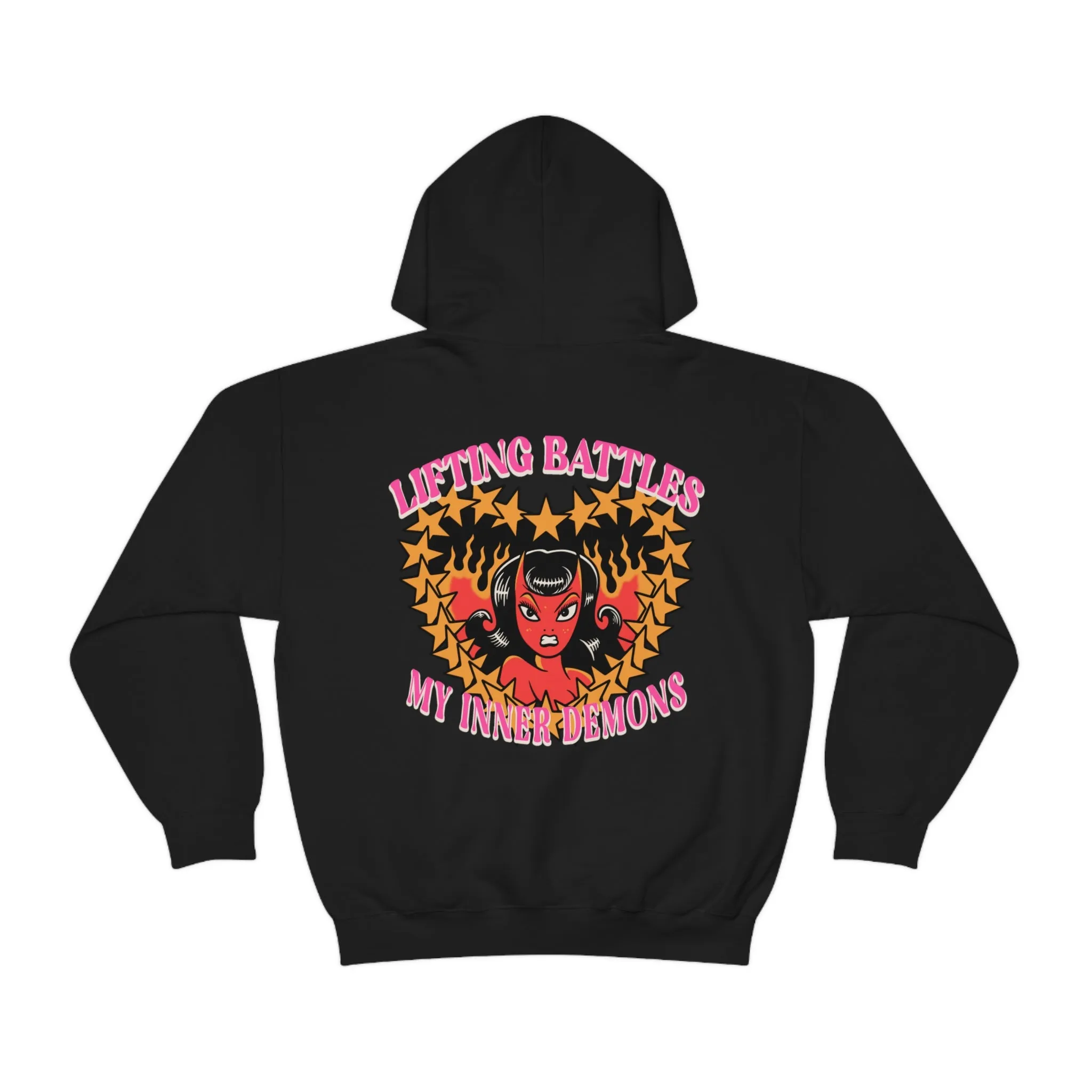 LIFTING BATTLES MY INNER DEMONS -HOODIE