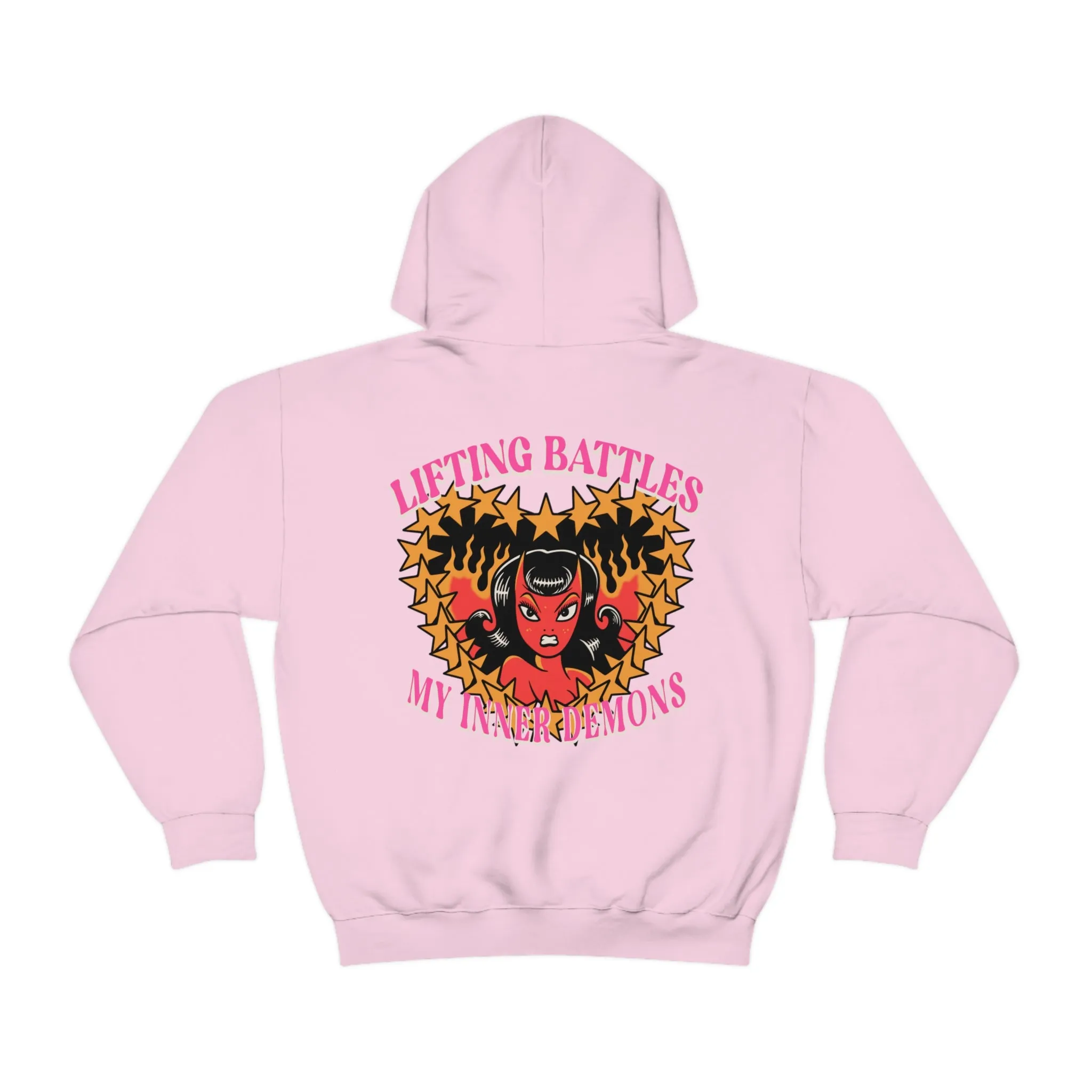 LIFTING BATTLES MY INNER DEMONS -HOODIE