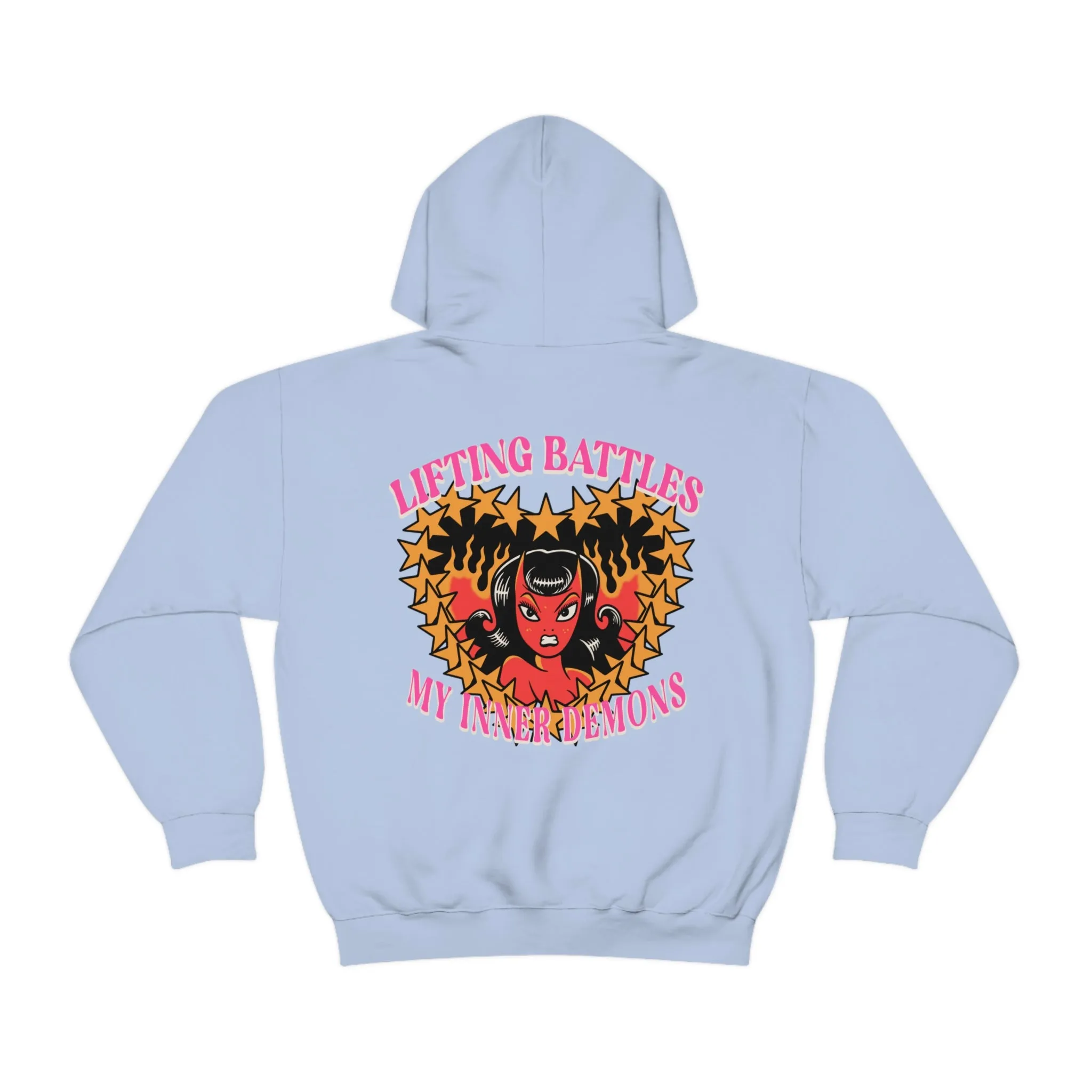 LIFTING BATTLES MY INNER DEMONS -HOODIE