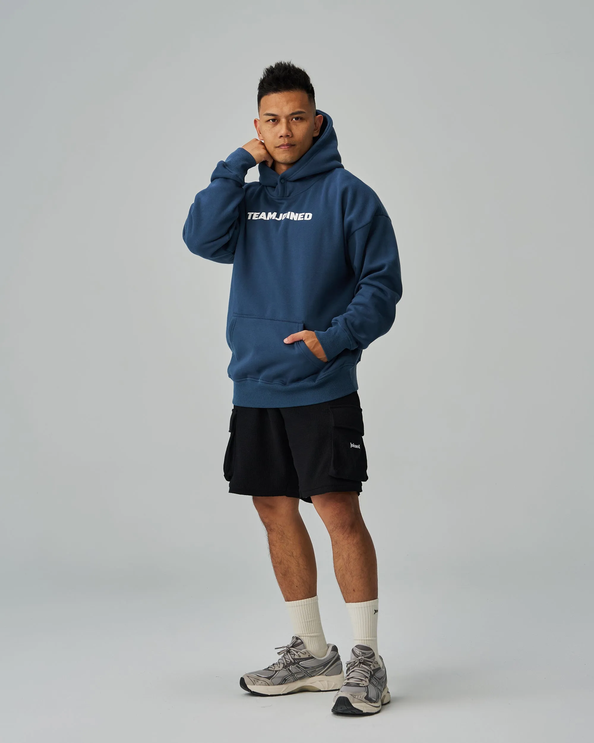 Logo Fleece Oversized Hoodie