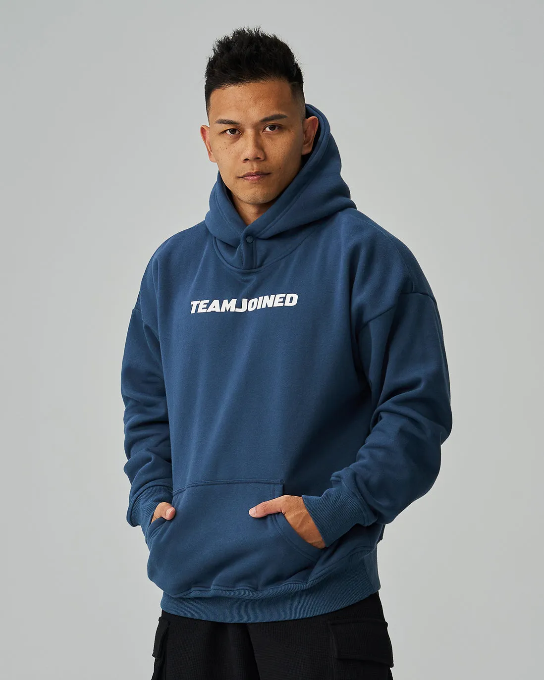 Logo Fleece Oversized Hoodie