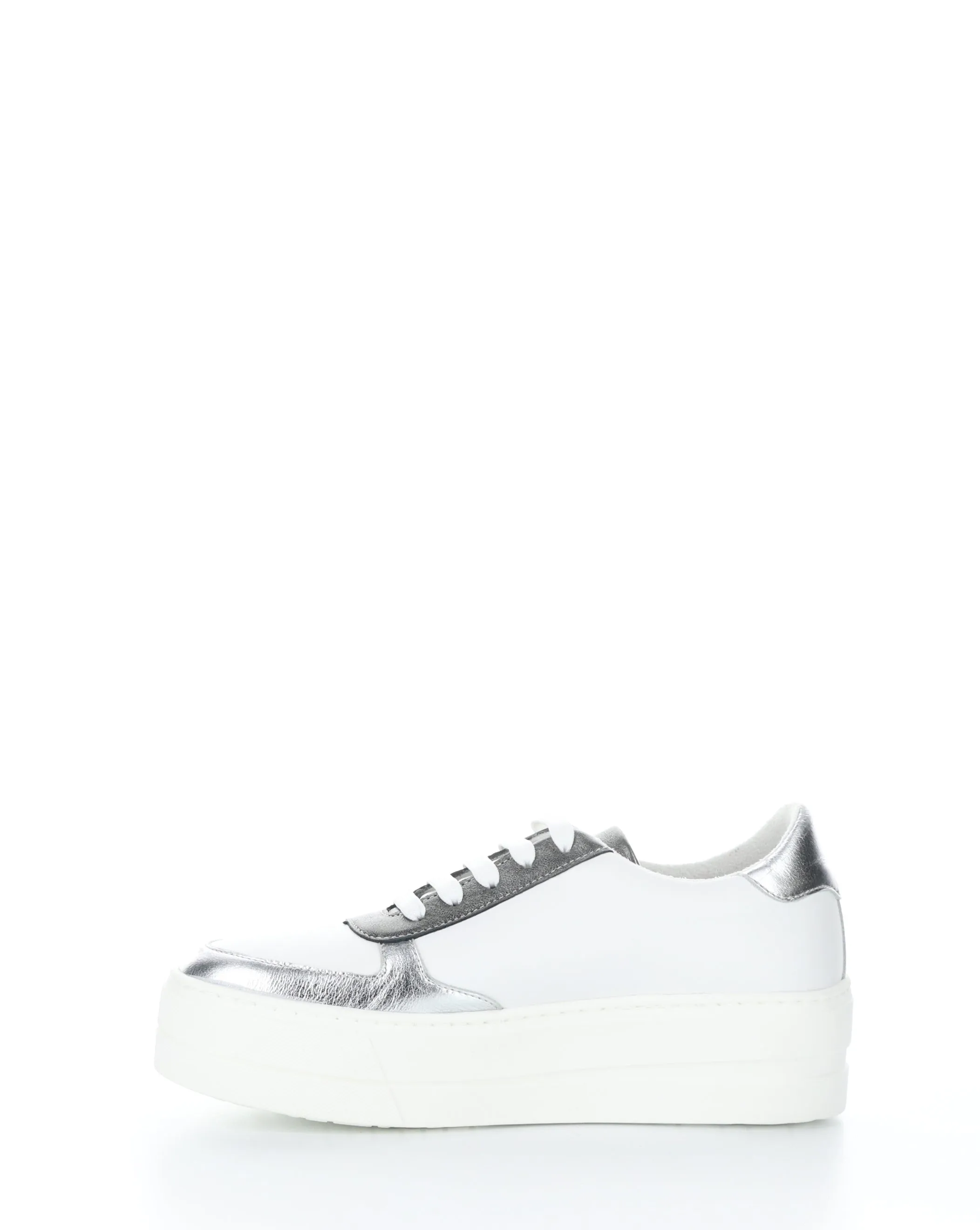 MAPUTO WHITE/SILVER/PEWTER Lace-up Shoes