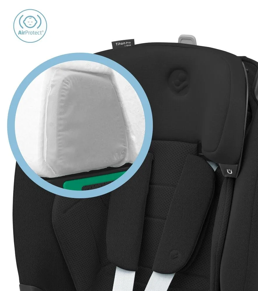 Maxi Cosi Titan Pro 2023 i-Size Car Seat - Authentic Black