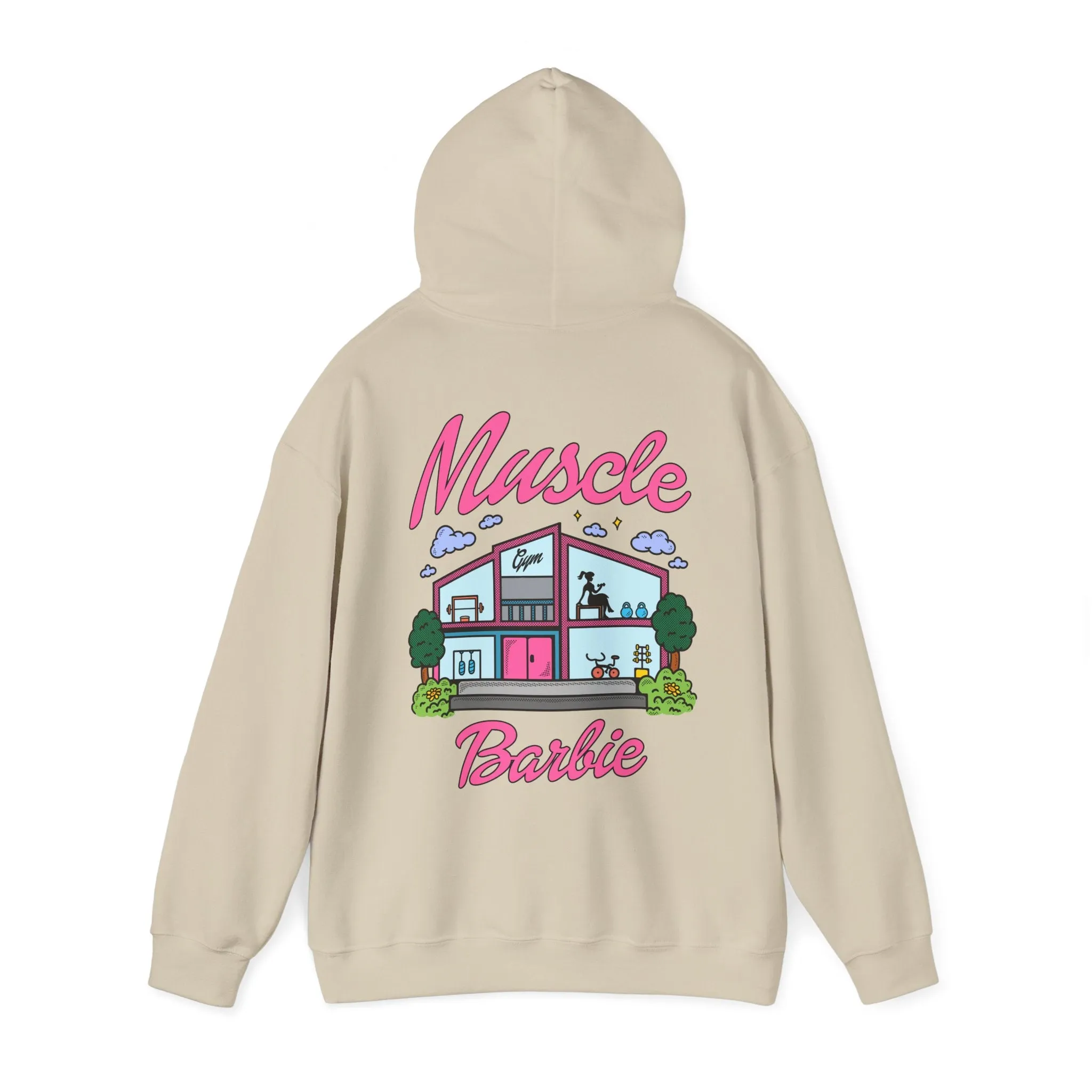 MUSCLE BARBIE- HOODIE