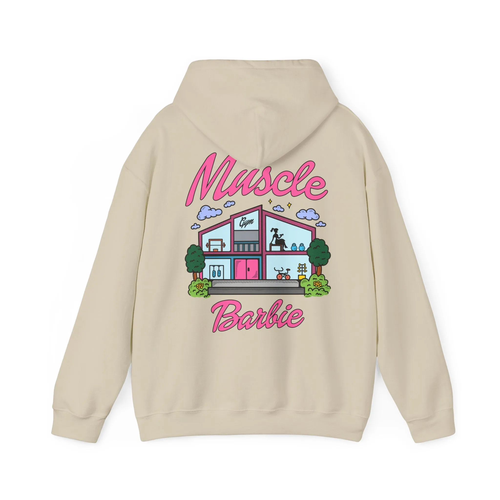 MUSCLE BARBIE- HOODIE