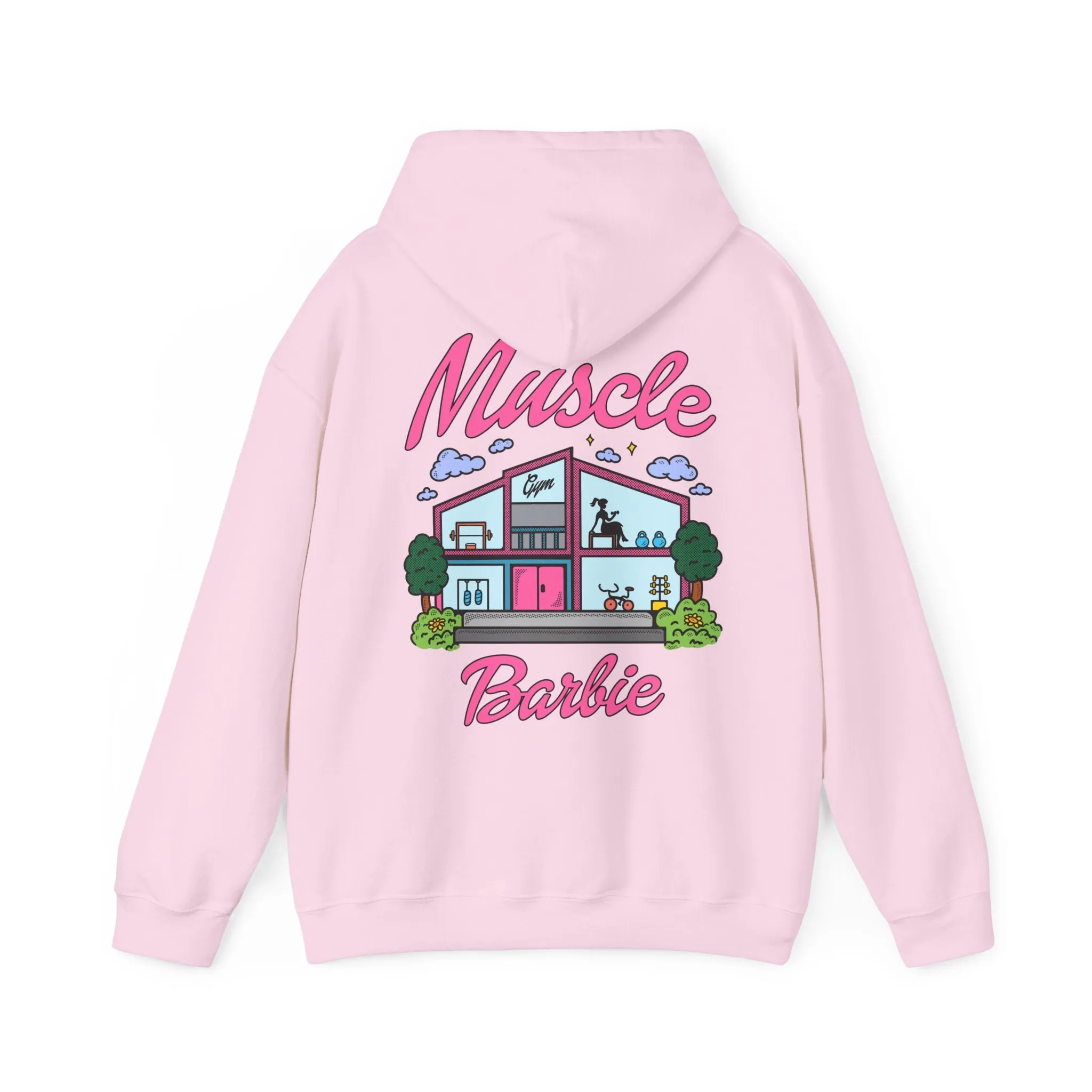 MUSCLE BARBIE- HOODIE