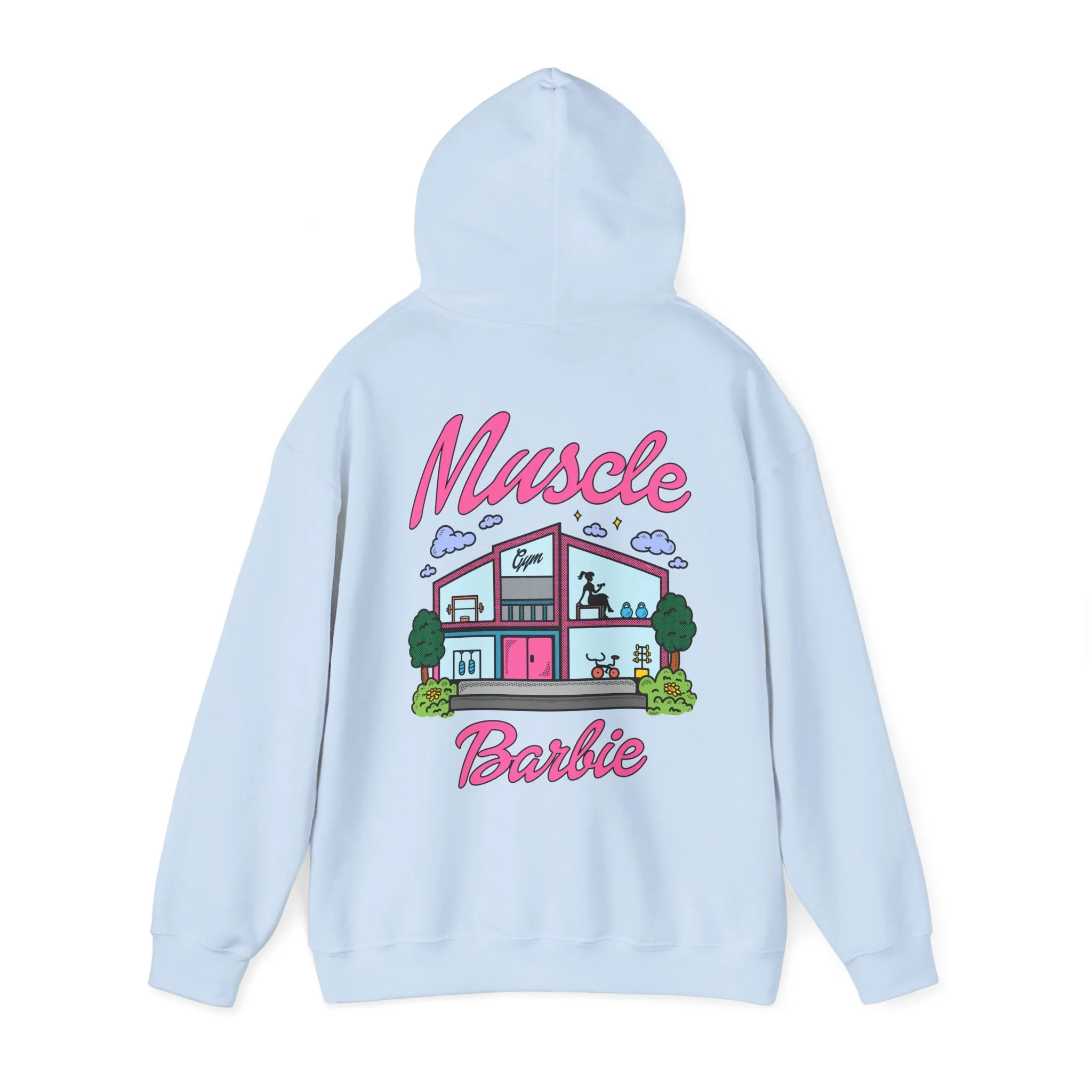 MUSCLE BARBIE- HOODIE