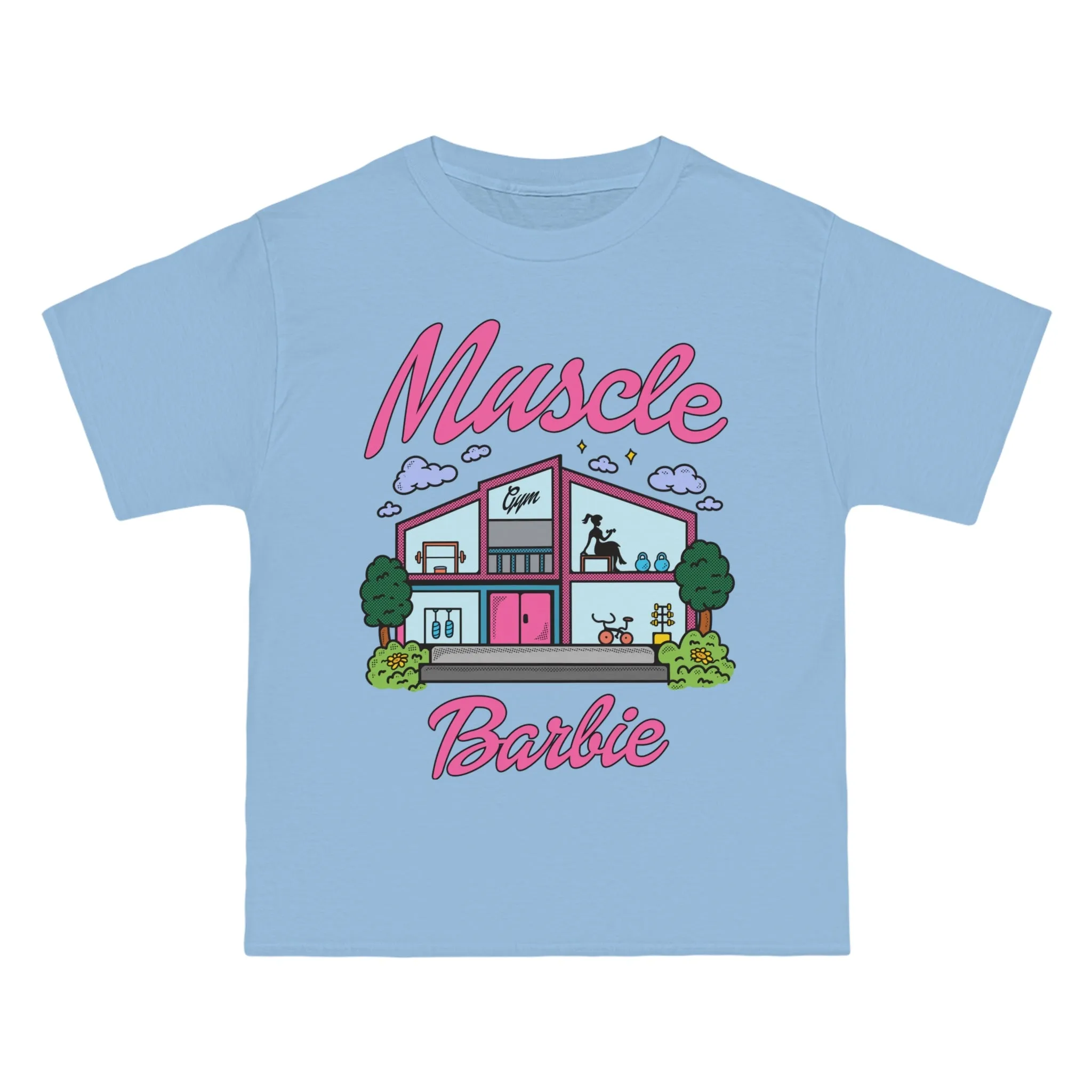 MUSCLE BARBIE- TEE