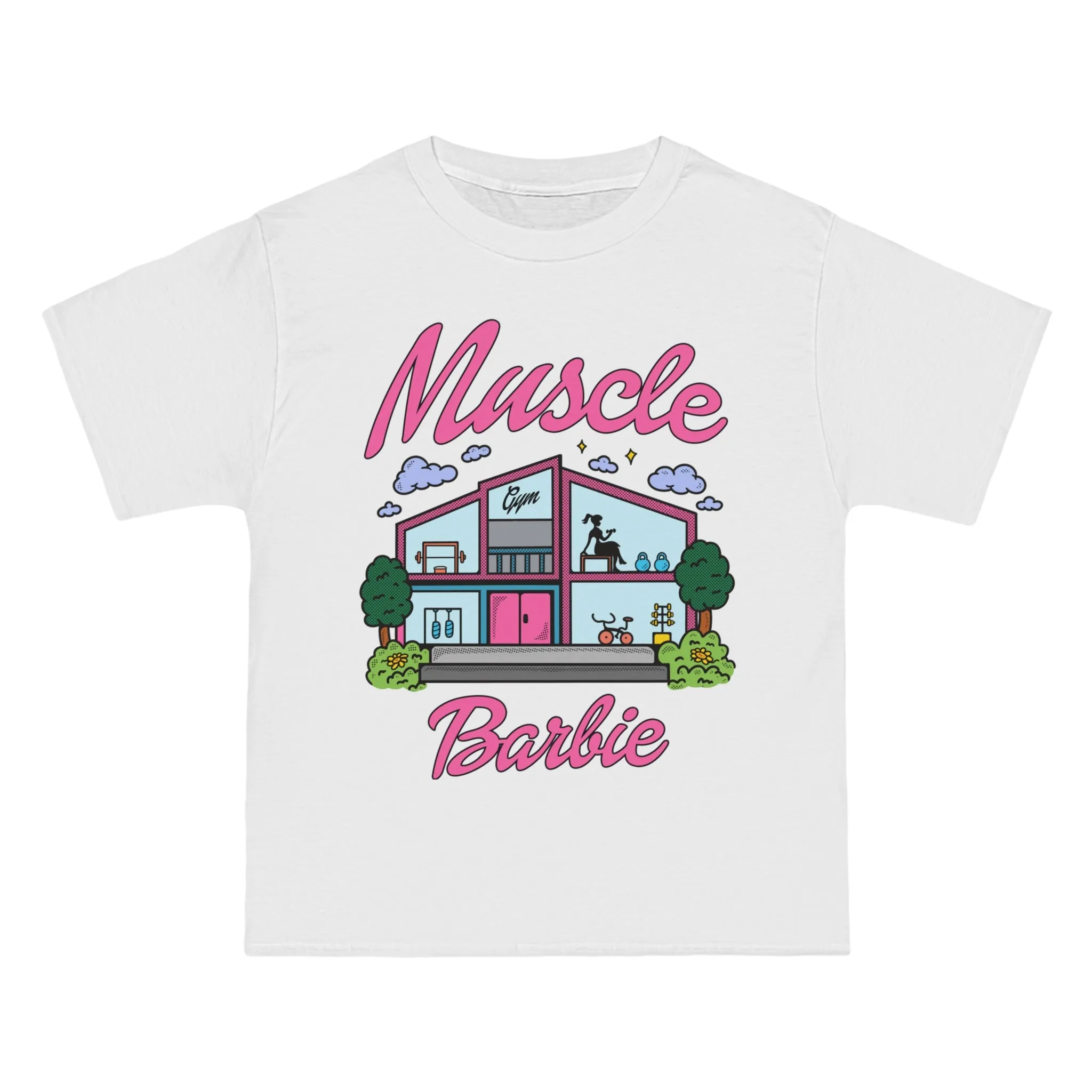 MUSCLE BARBIE- TEE