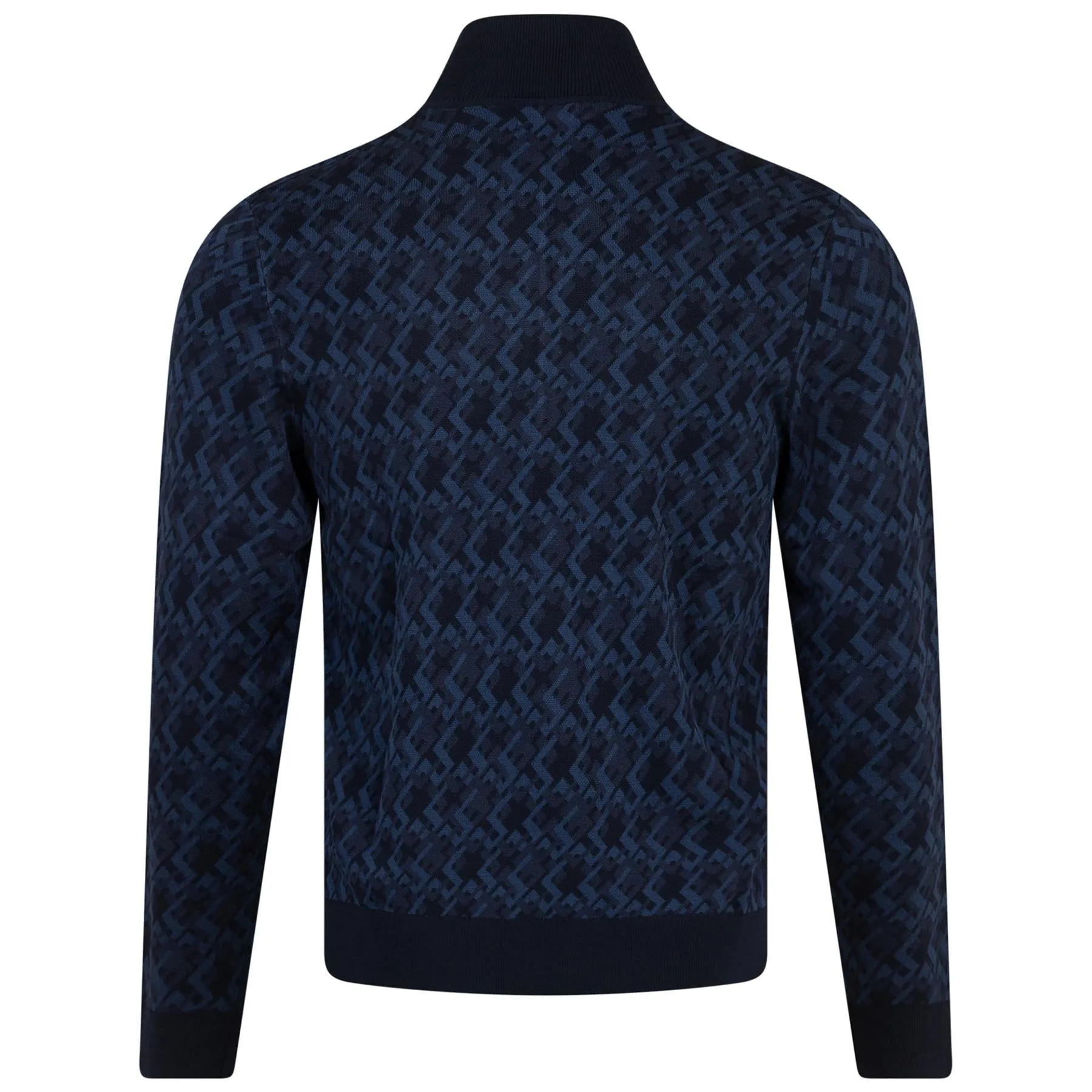 Nate Knitted Sweater JL Navy Melange - AW23