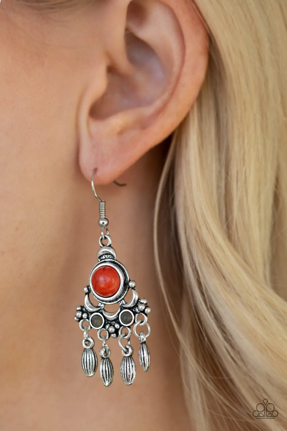 Paparazzi No Place Like HOMESTEAD Multi Earrings