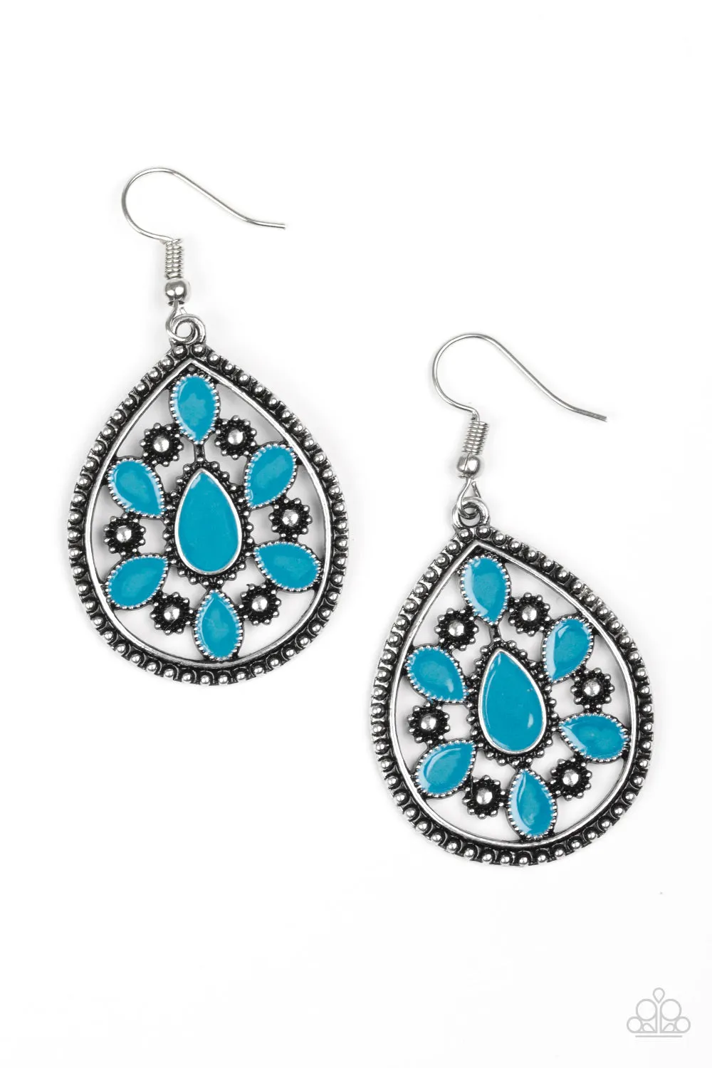 Paparazzi Spring Arrival Blue Earrings