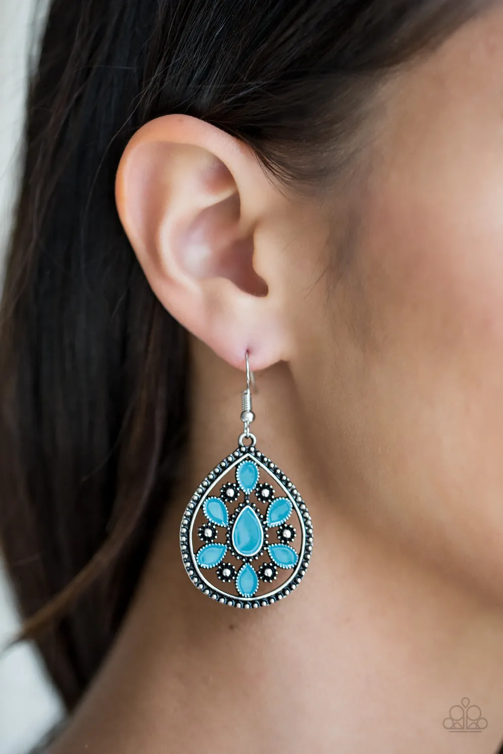 Paparazzi Spring Arrival Blue Earrings