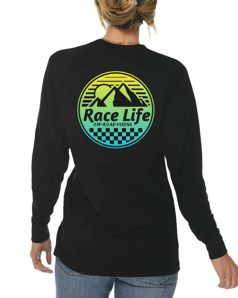 Race Life Unisex LS Tee