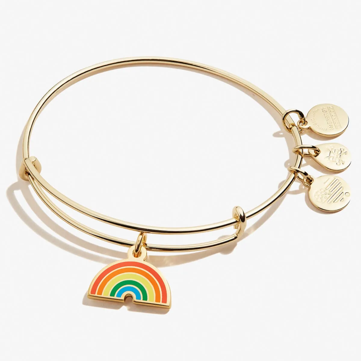 Rainbow Charm Bangle